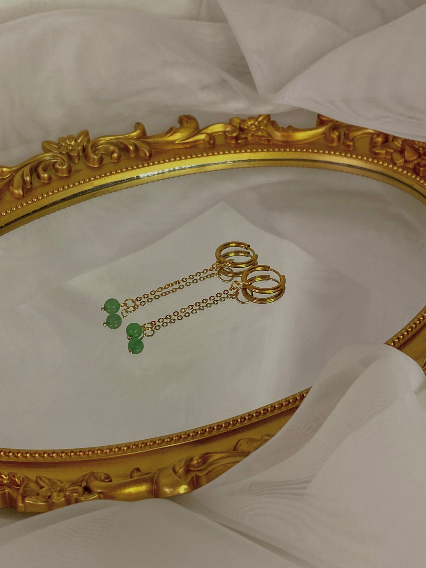 Acier inoxydable,Aventurine,Bijoux,Boucles d’oreilles,Chaine fine,Doré,Interchangeable,Pendants,Personnalisable