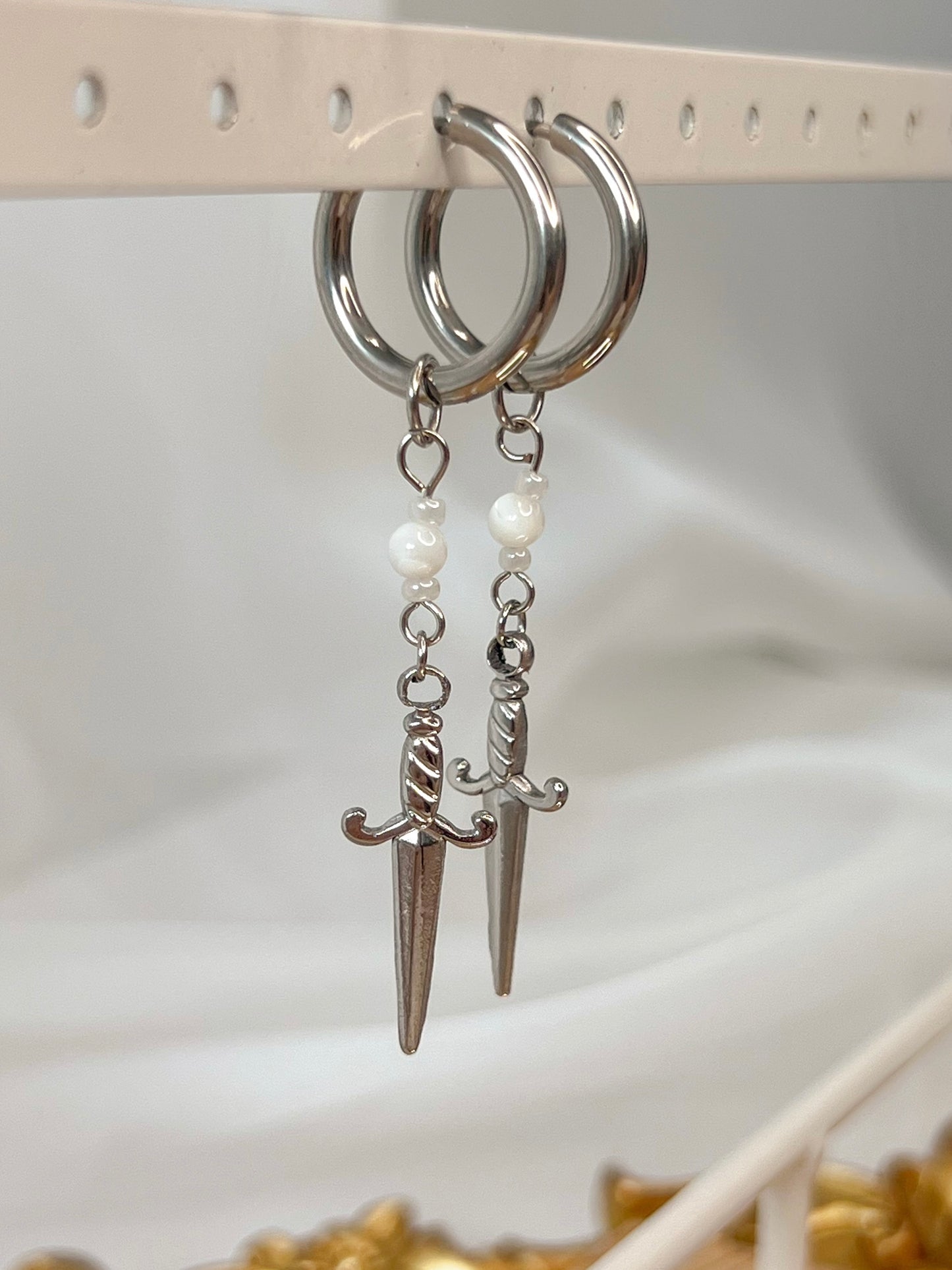 Boucles d’oreilles Ashra - Nacre