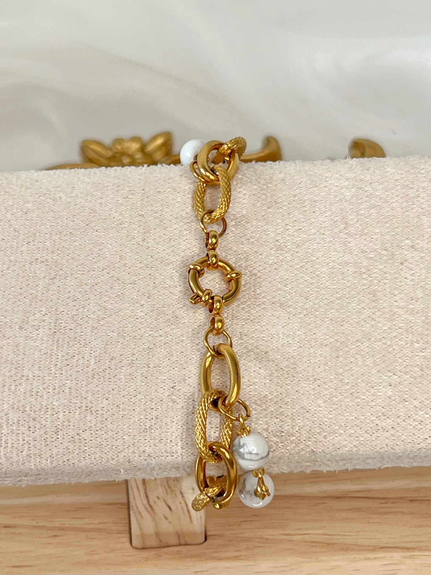 Bracelet Imera - Howlite