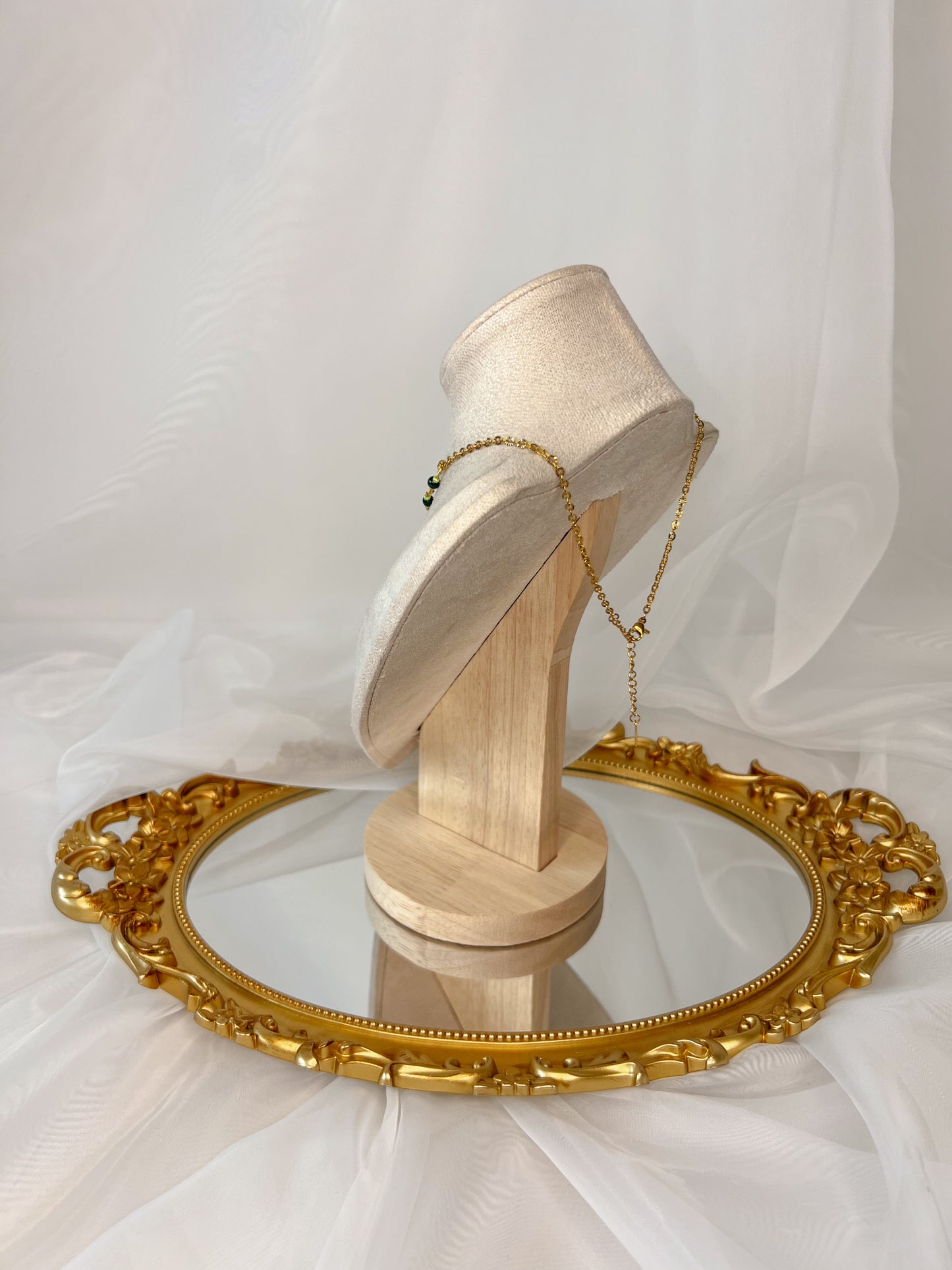 Collier Déméter - Malachite