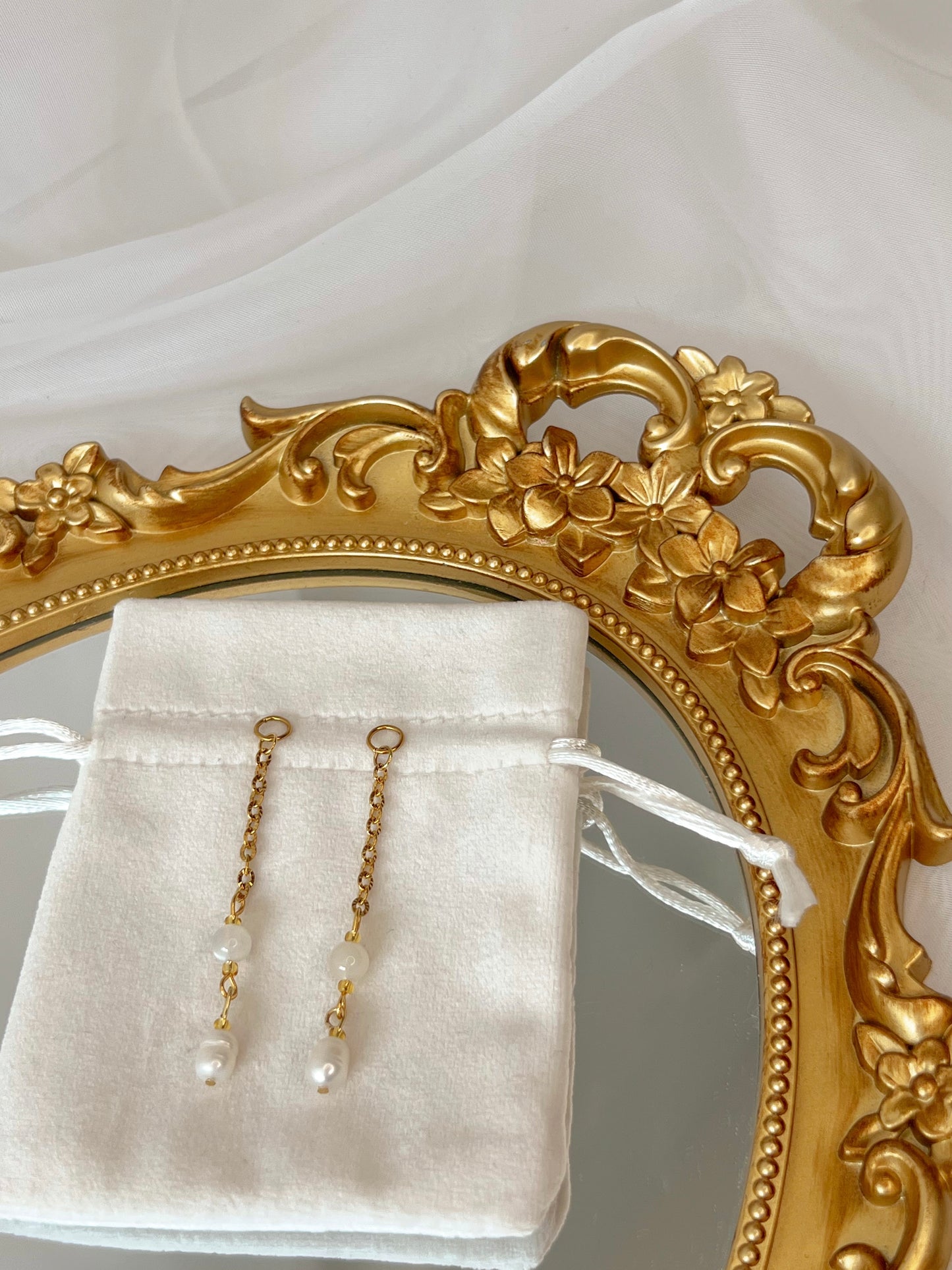 Boucles d’oreilles Melyra - Pierre de lune