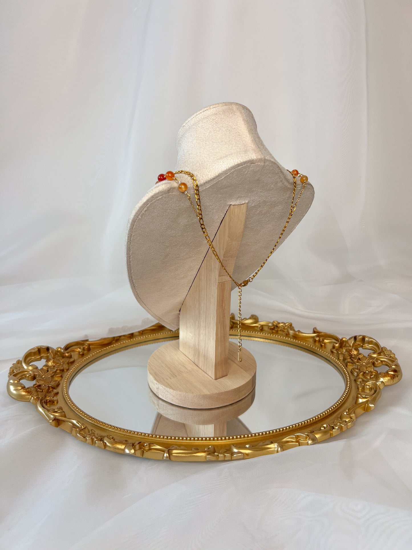 Collier Aelin - Cornaline