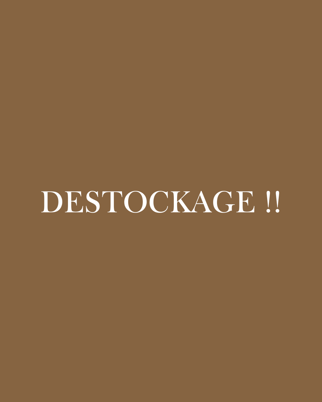 Destockage