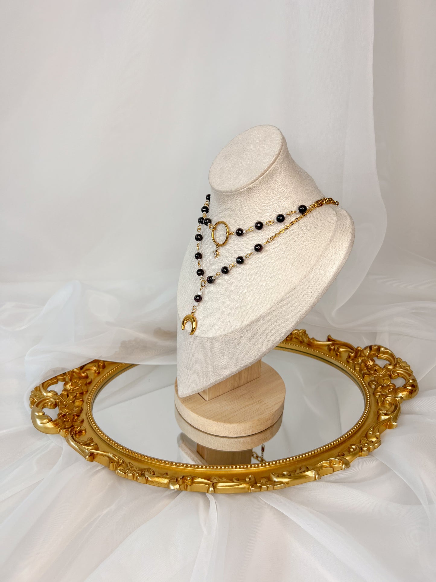 Collier Hécate - Grenat almandin