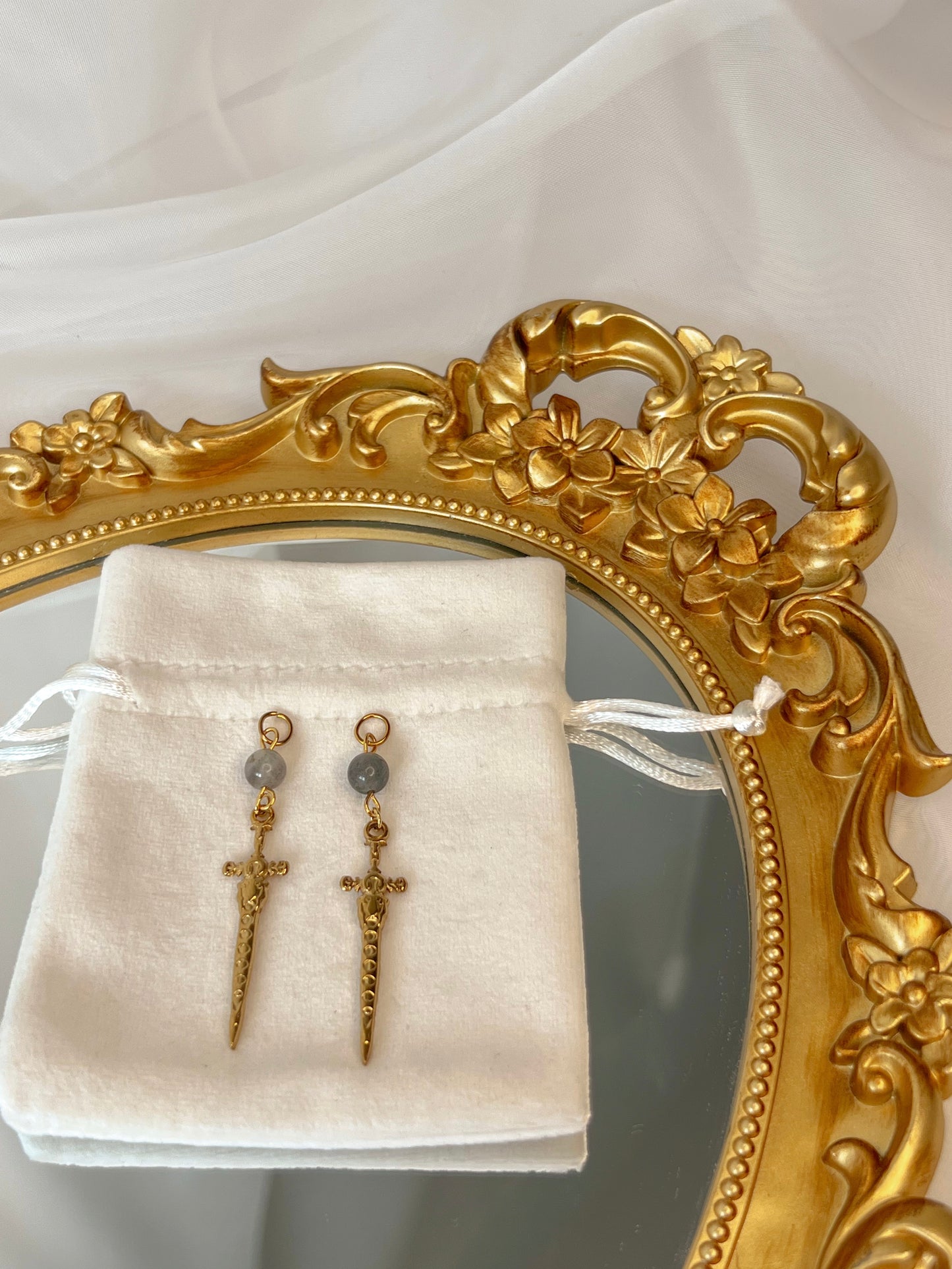 Boucles d’oreilles Kaelia - Labradorite