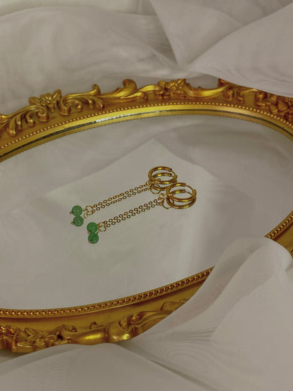 Acier inoxydable,Aventurine,Bijoux,Boucles d’oreilles,Chaine fine,Doré,Interchangeable,Pendants,Personnalisable