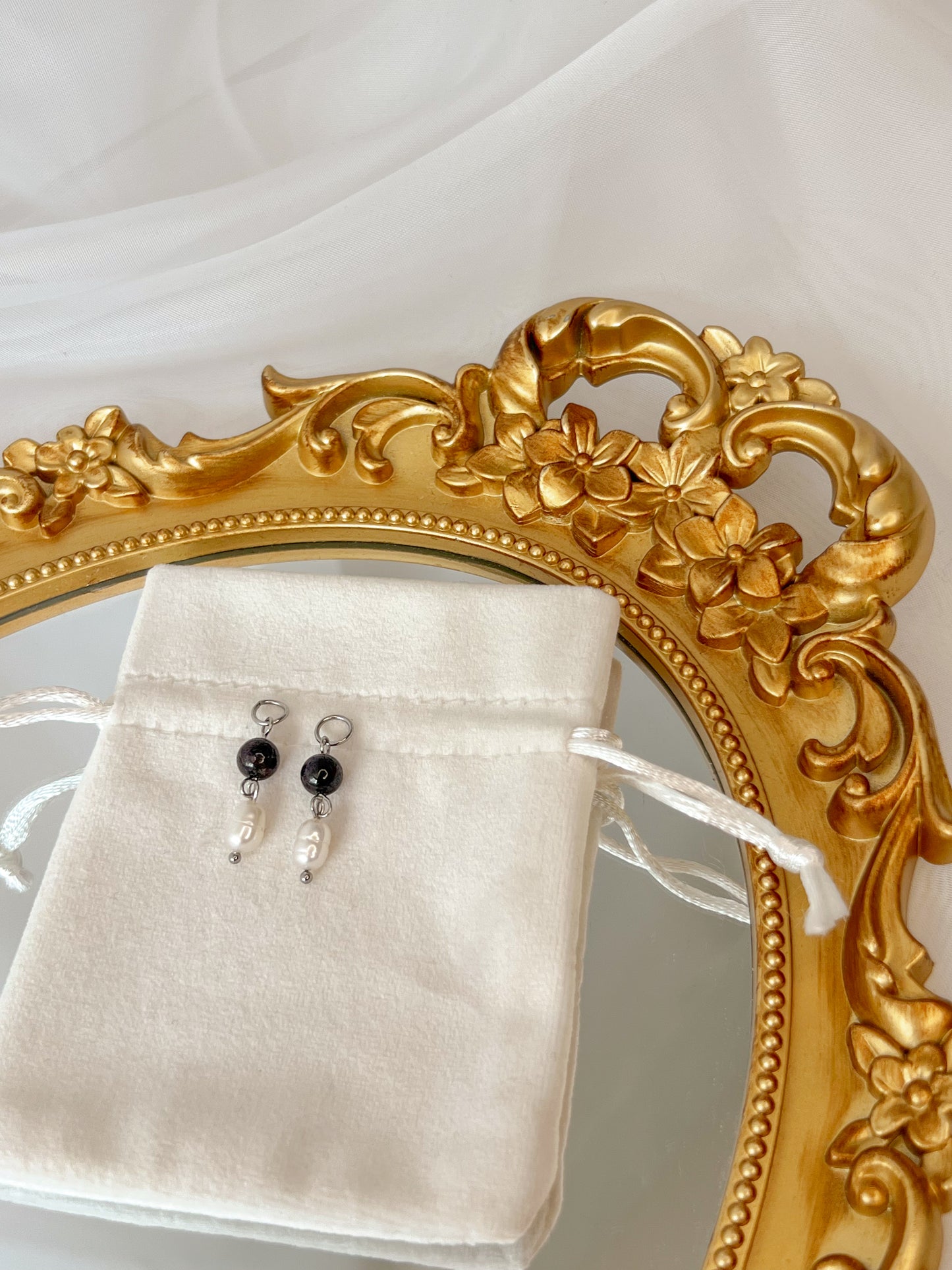 Boucles d’oreilles Aurora - Grenat almandin