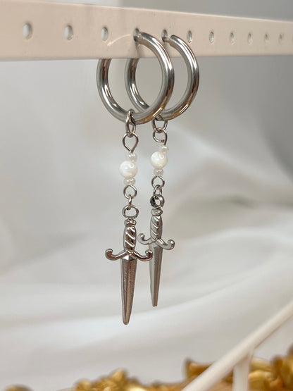 Boucles d’oreilles Ashra - Nacre