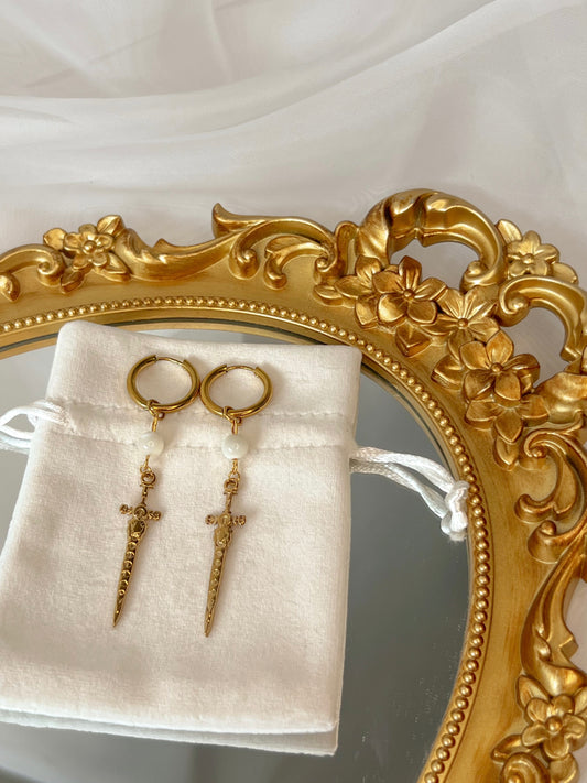 Boucles d’oreilles Kaelia - Nacre