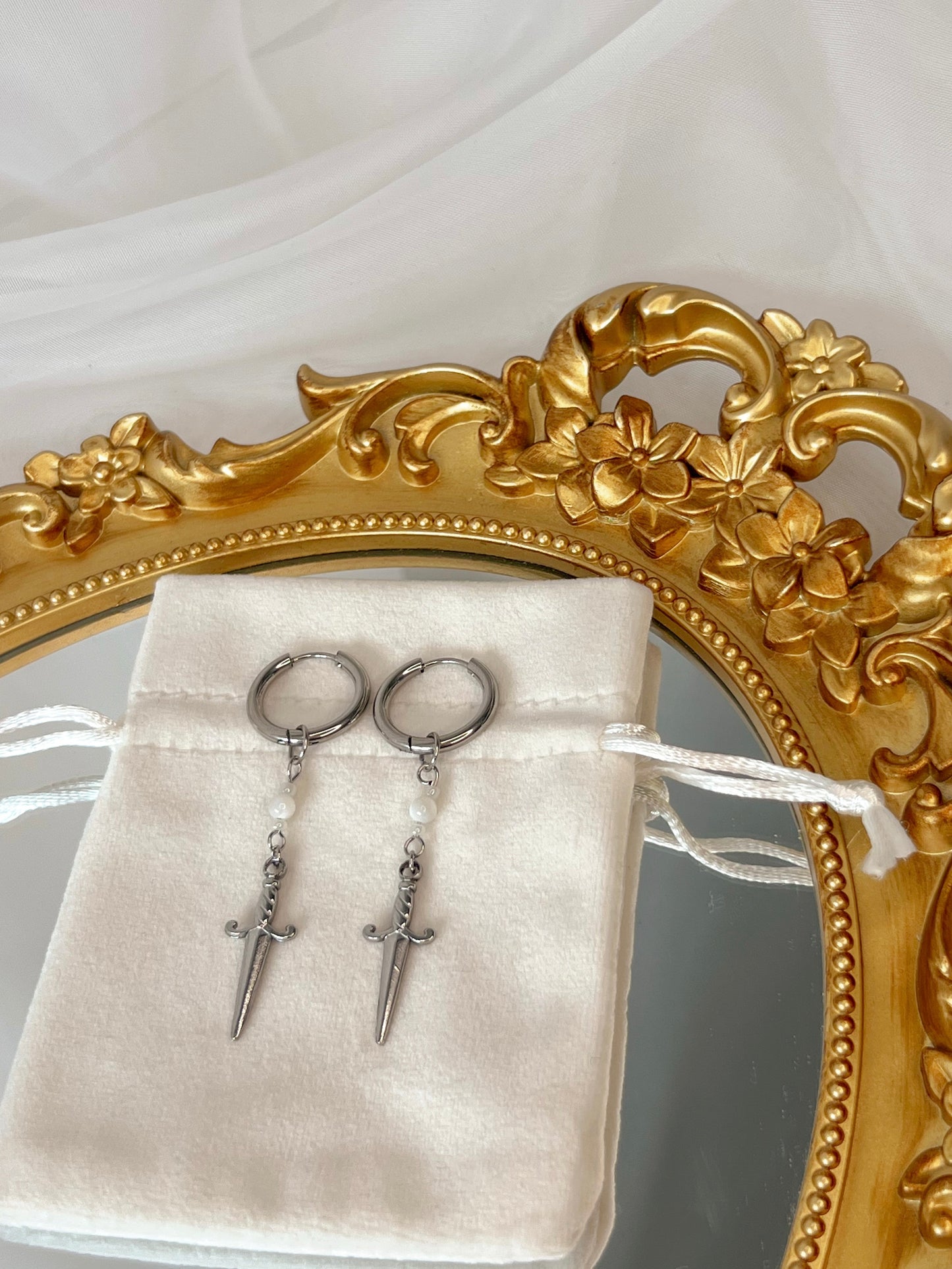 Boucles d’oreilles Ashra - Nacre