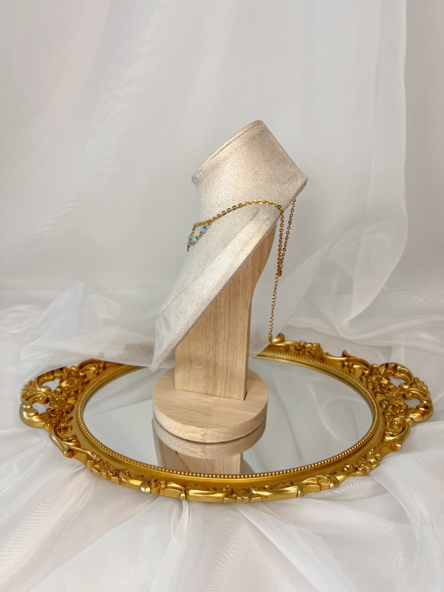 Collier Déméter - Aigue marine