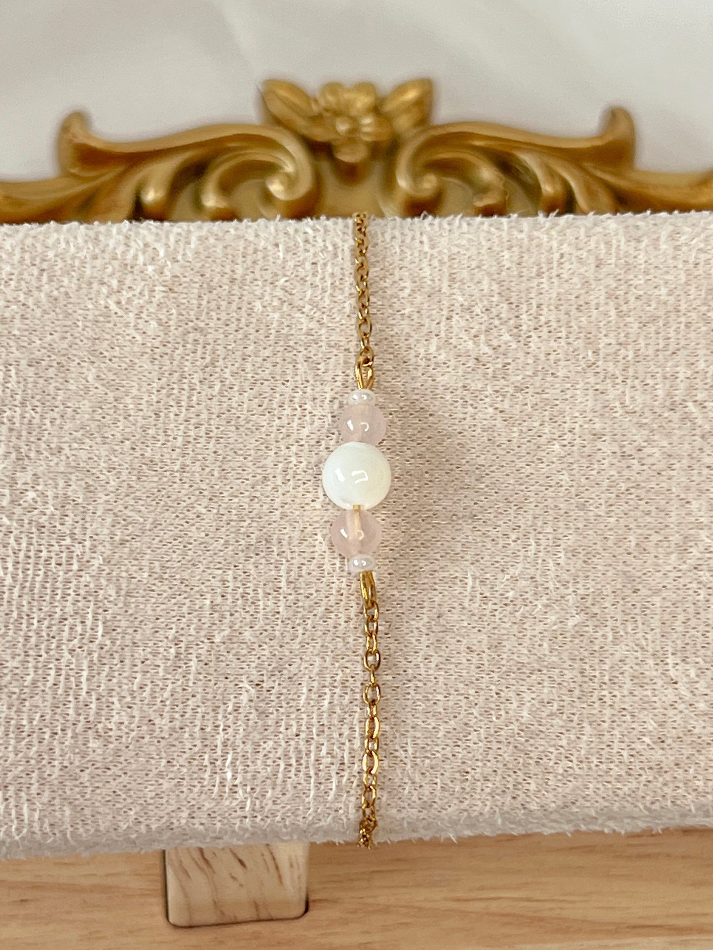 Bracelet Isara - Quartz rose