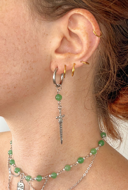 Boucles d’oreilles Kaelia - Aventurine