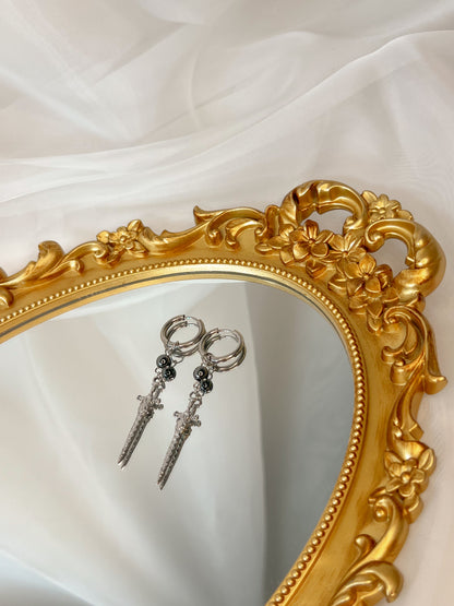 Boucles d’oreilles Kaelia - Hématite