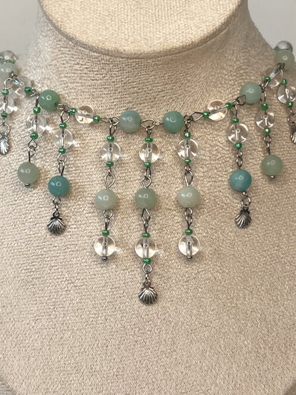 Collier Unique Naïade - Amazonite