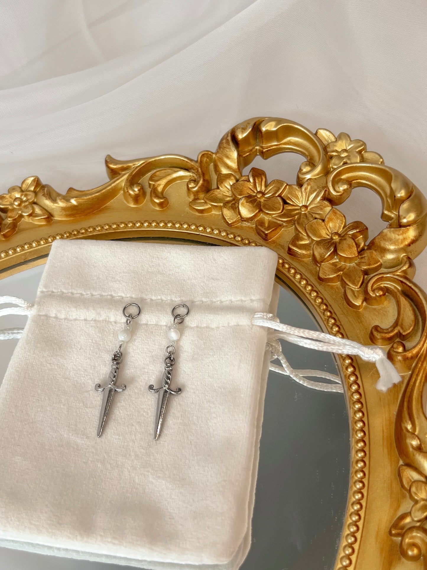 Boucles d’oreilles Ashra - Nacre