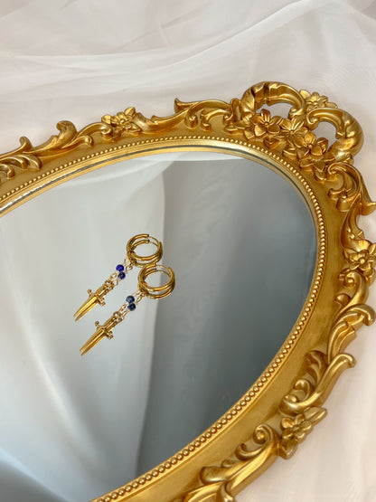 Boucles d’oreilles Ashra - Lapis lazuli