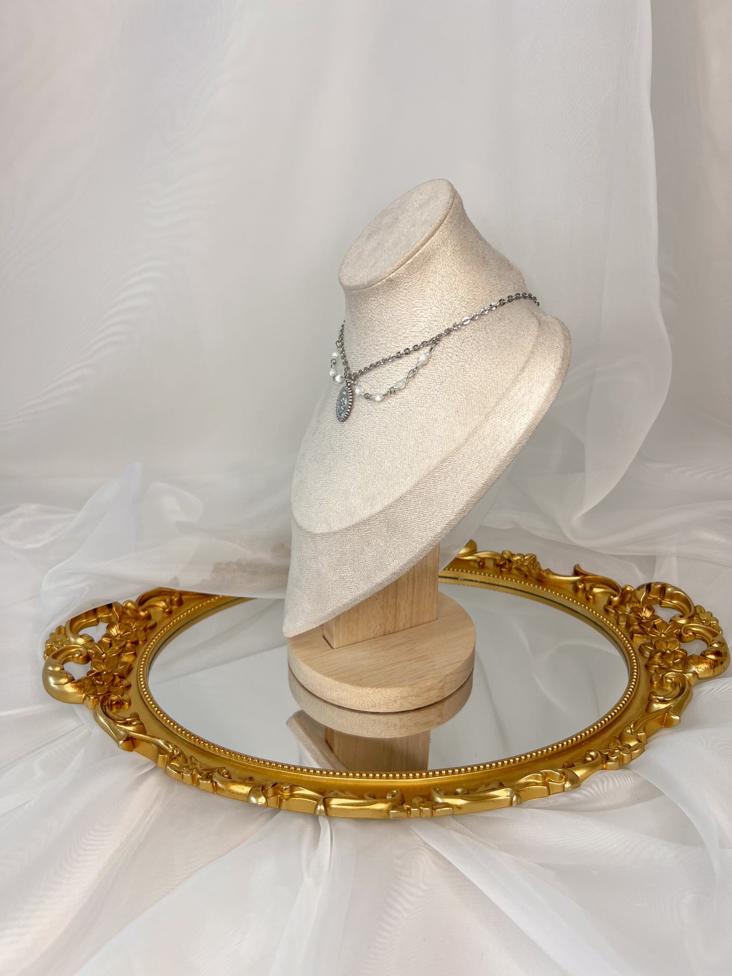 Collier Déméter - Nacre