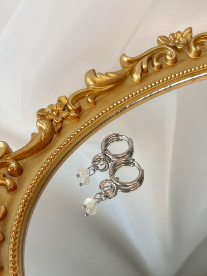 Boucles d’oreilles Aelys - Pierre de lune