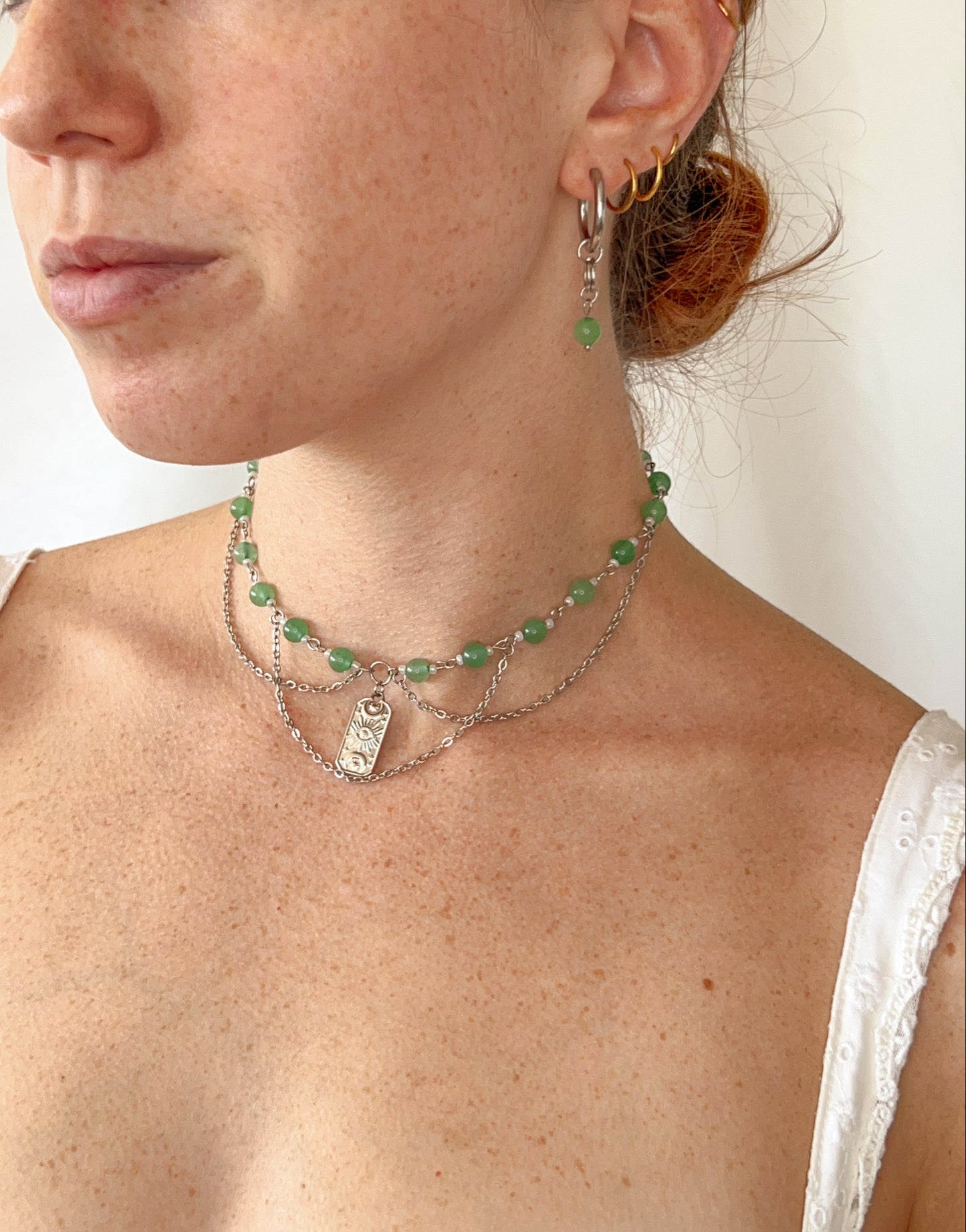 Boucles d’oreilles Aelys - Aventurine