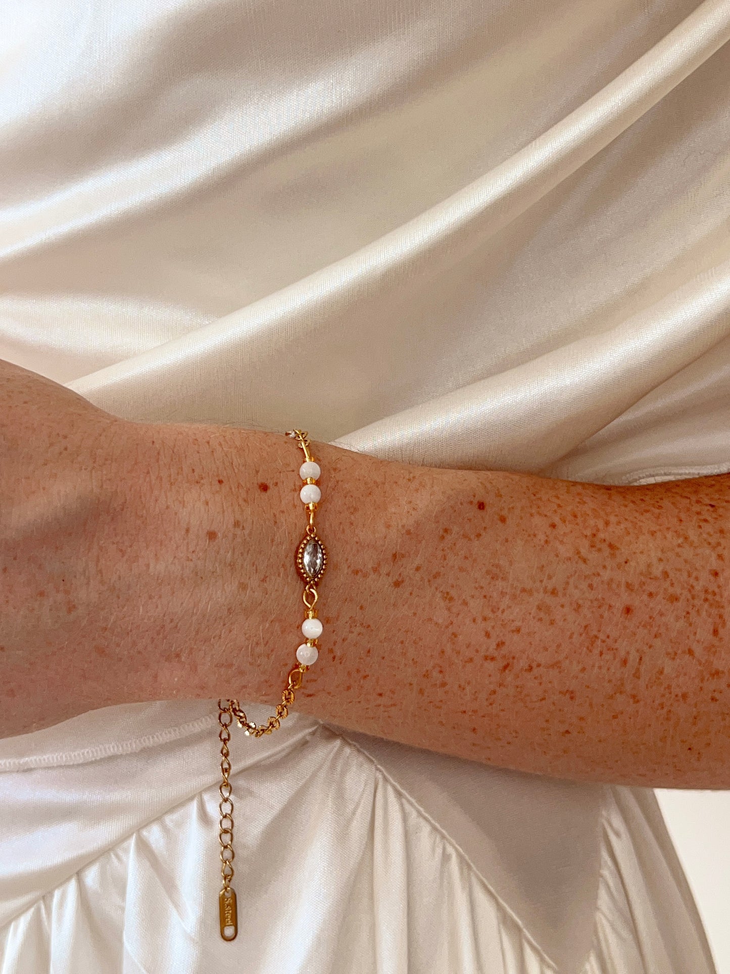 Bracelet Eryn - Nacre