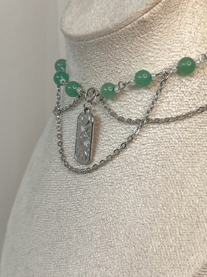 Collier Oralia - Aventurine