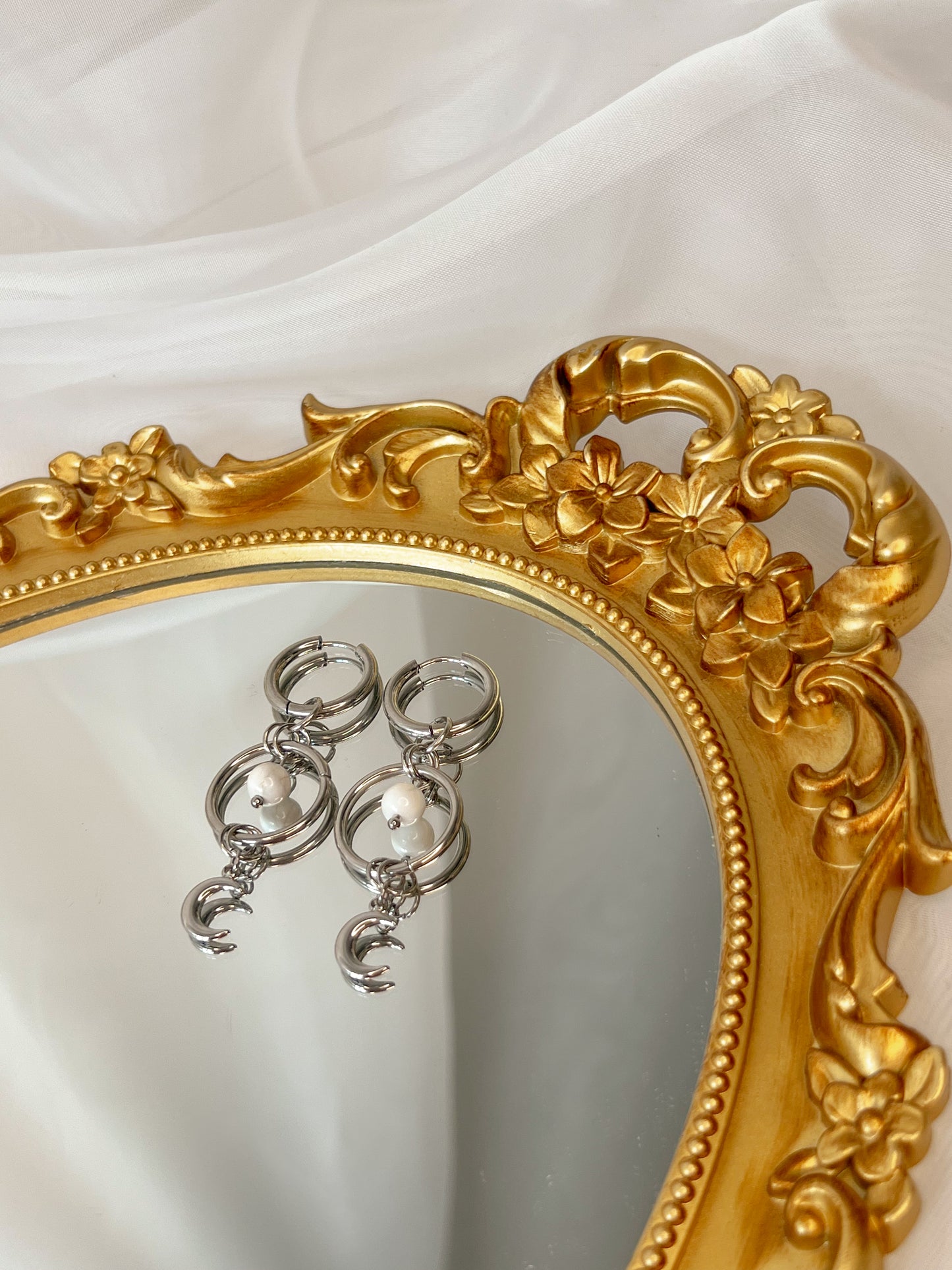 Boucles d’oreilles Astra - Howlite