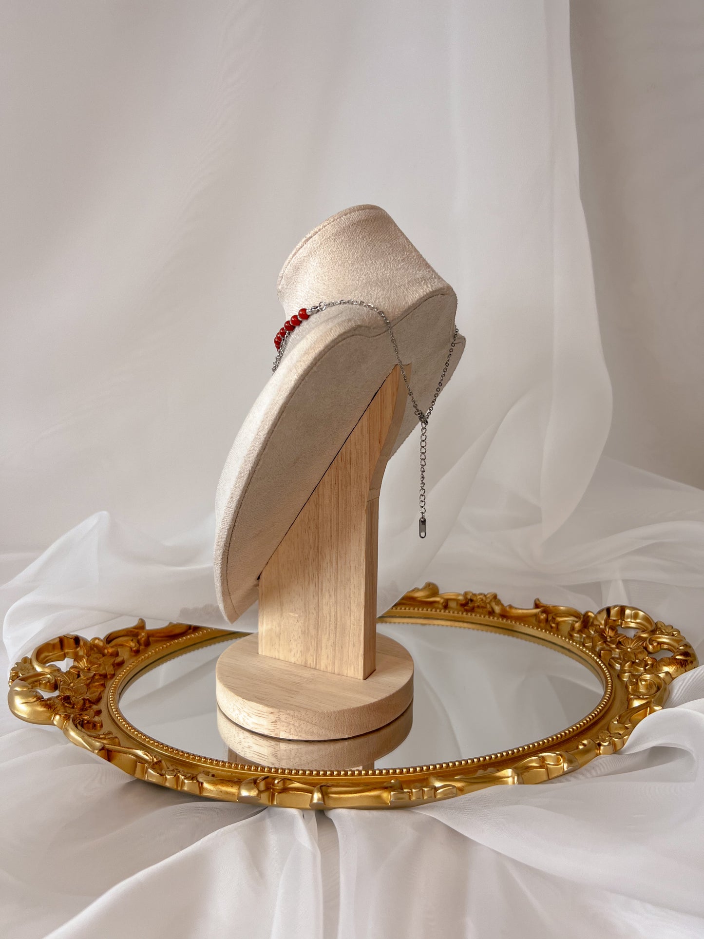 Collier Penellaphe - Jaspe rouge