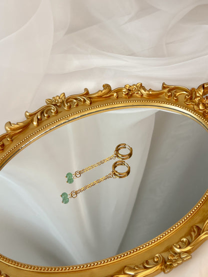 Boucles d’oreilles Avalone - Aventurine