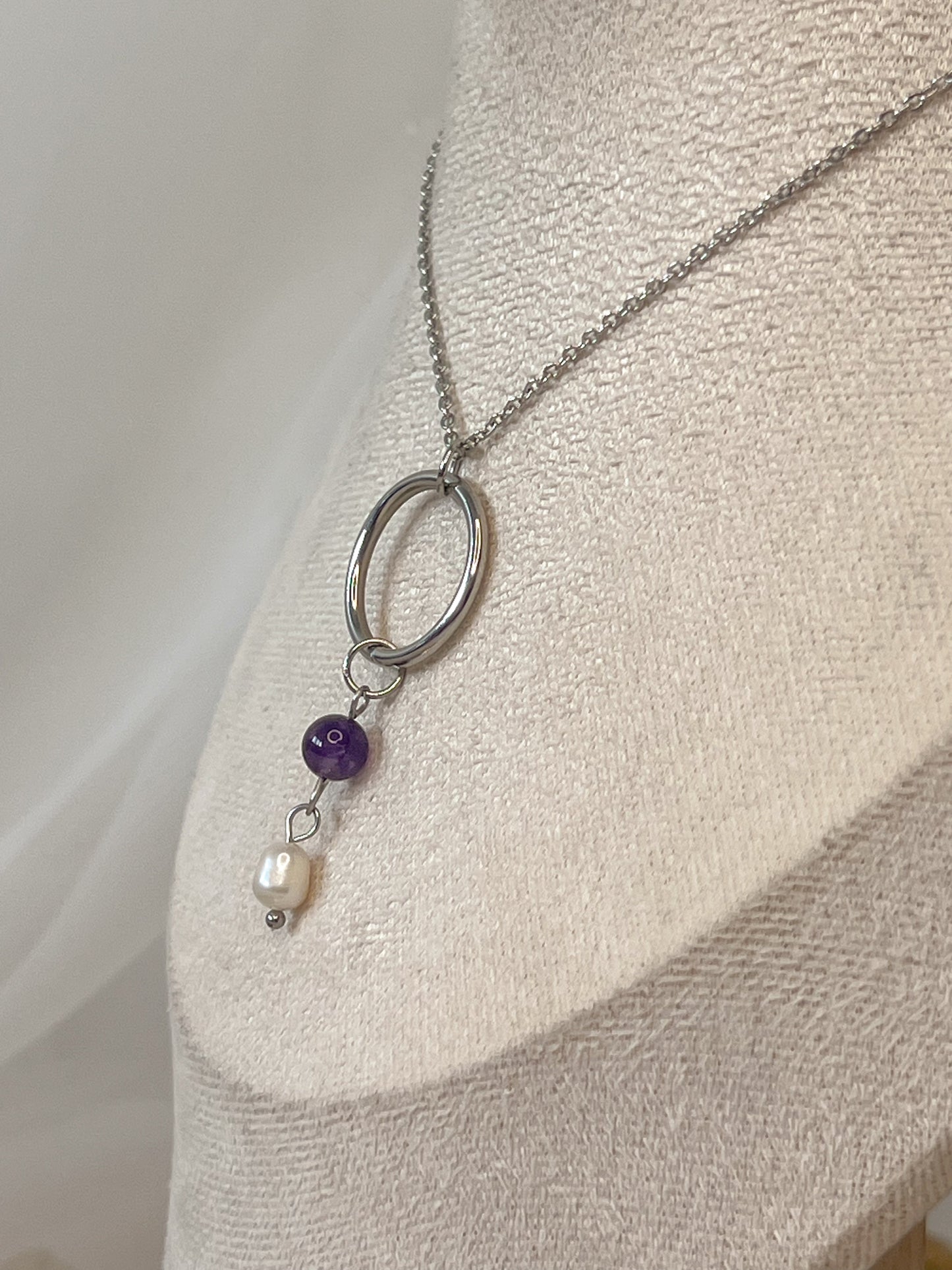 Collier Elfea - Amethyste