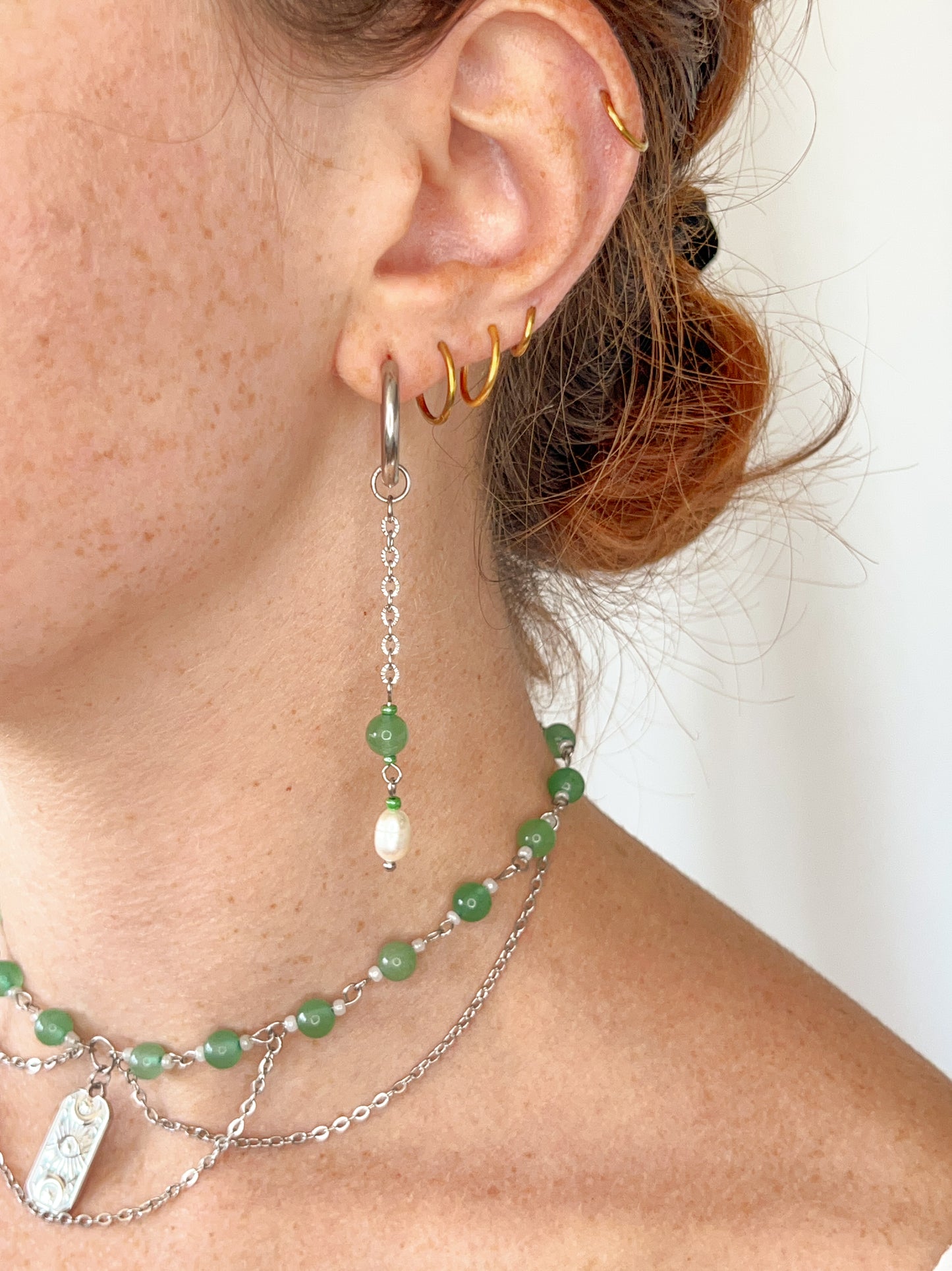 Boucles d’oreilles Melyra - Aventurine