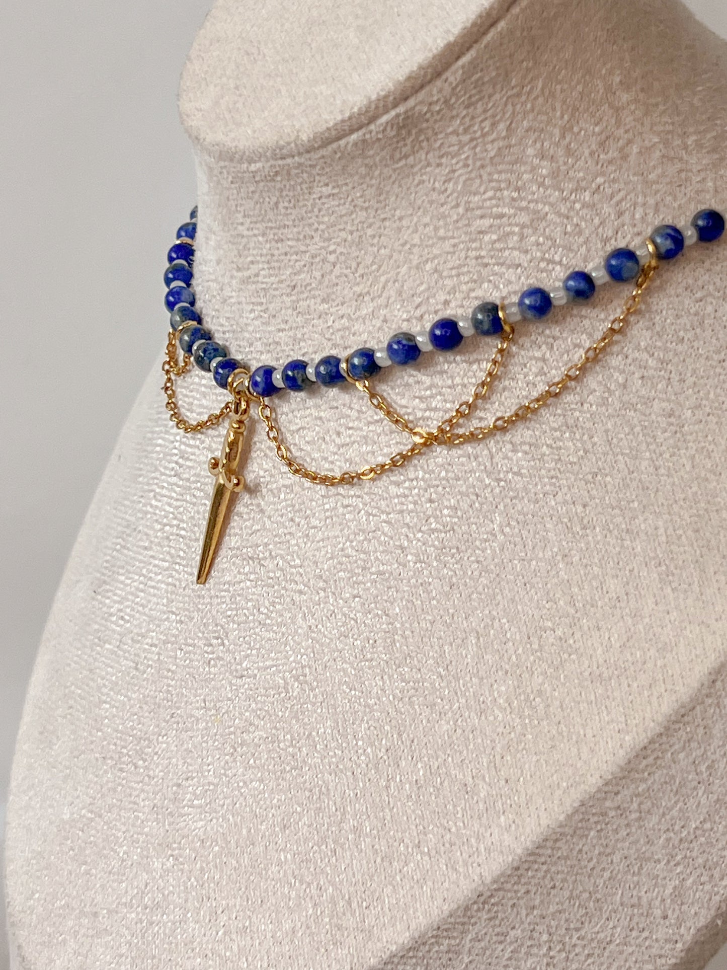 Collier Penellaphe - Lapis lazuli