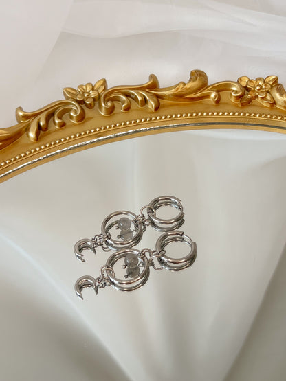 Boucles d’oreilles Astra - Labradorite