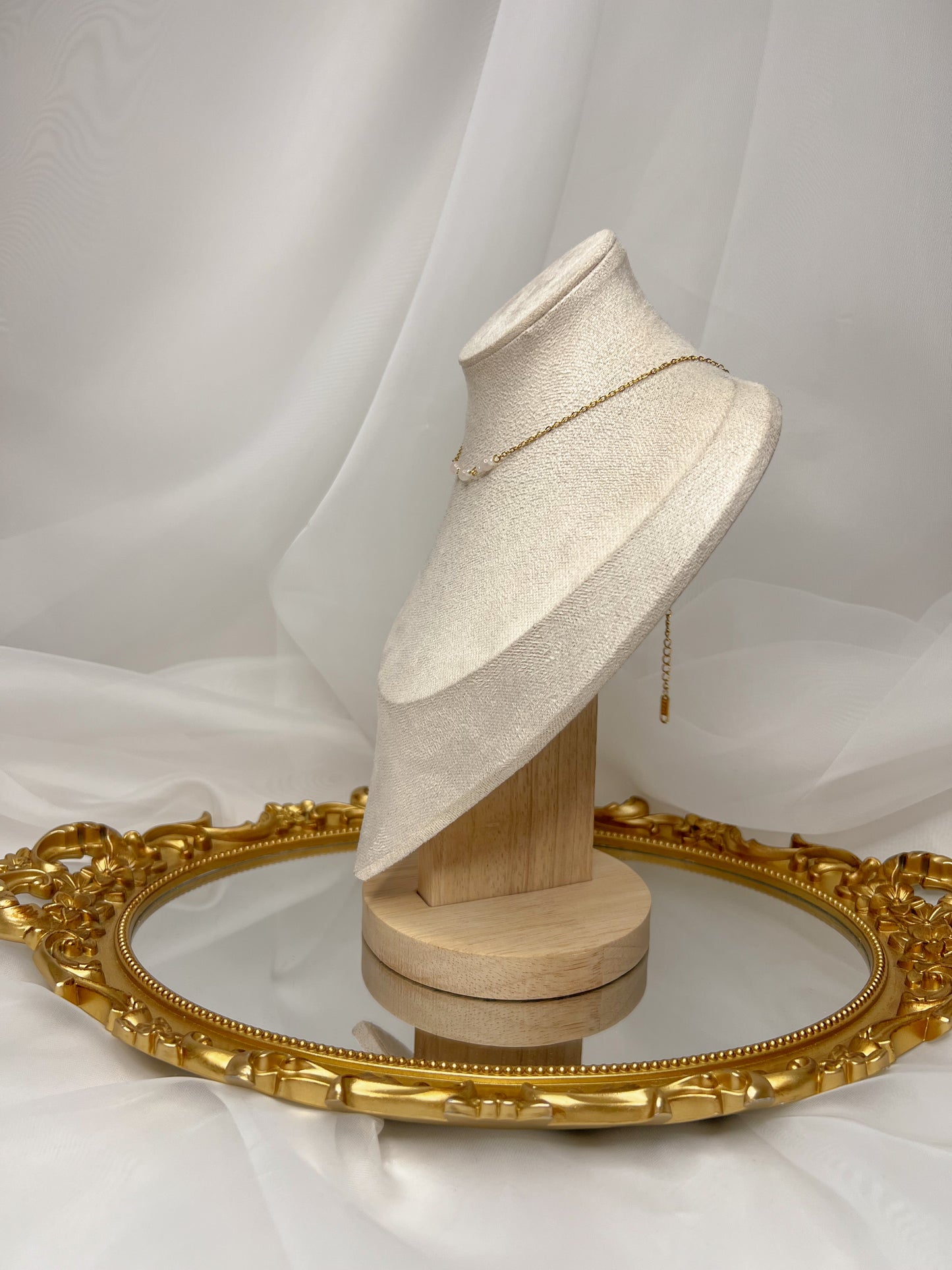 Collier Lya - Quartz Rose