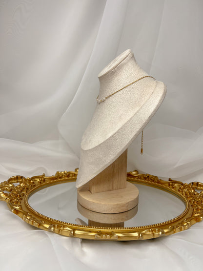 Collier Lya - Quartz Rose