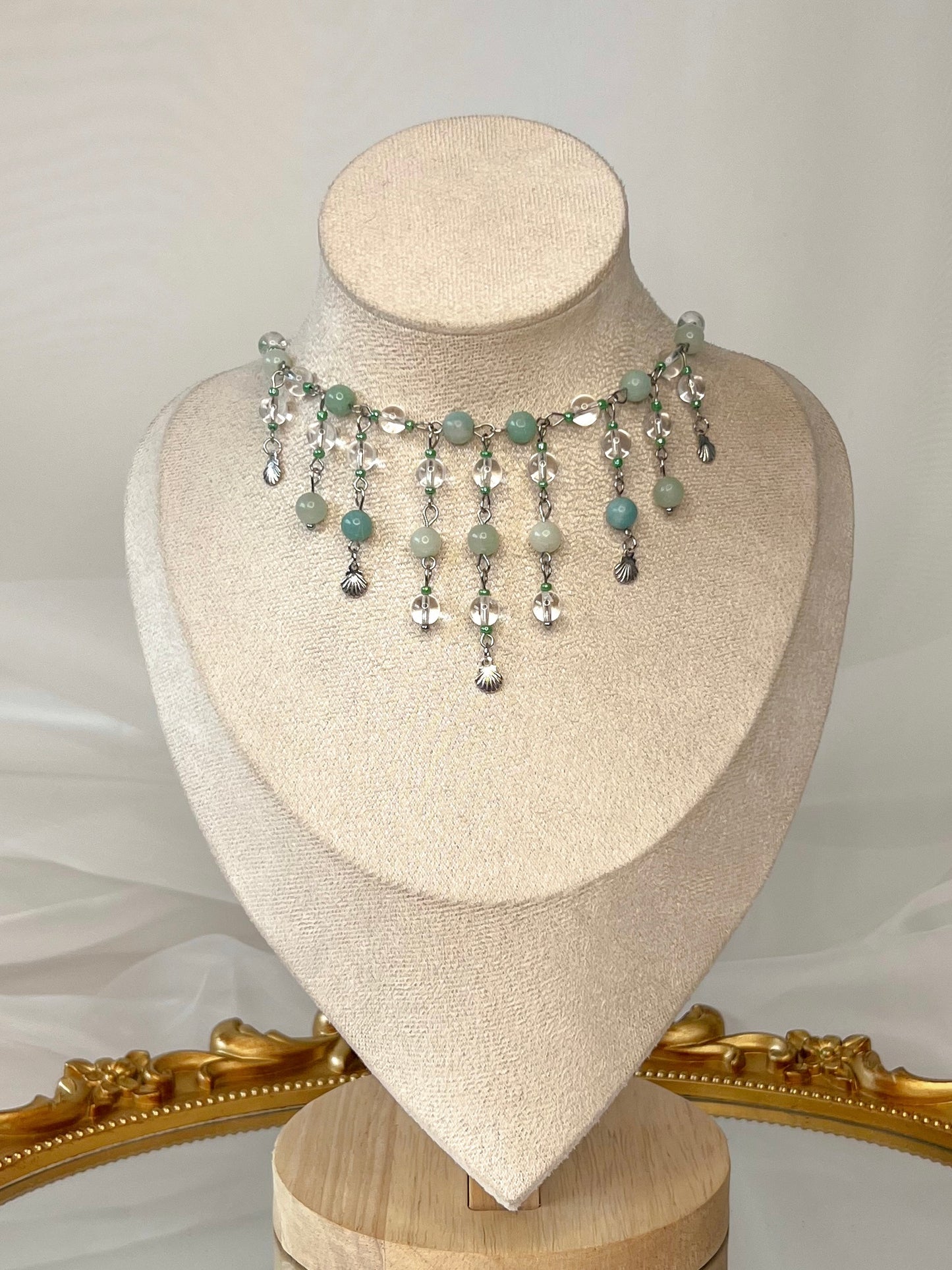 Collier Unique Naïade - Amazonite