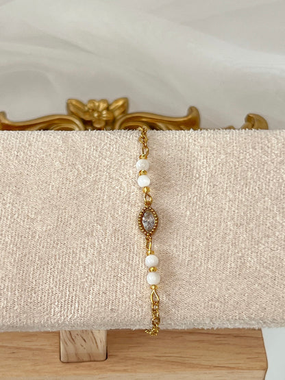 Bracelet Eryn - Nacre