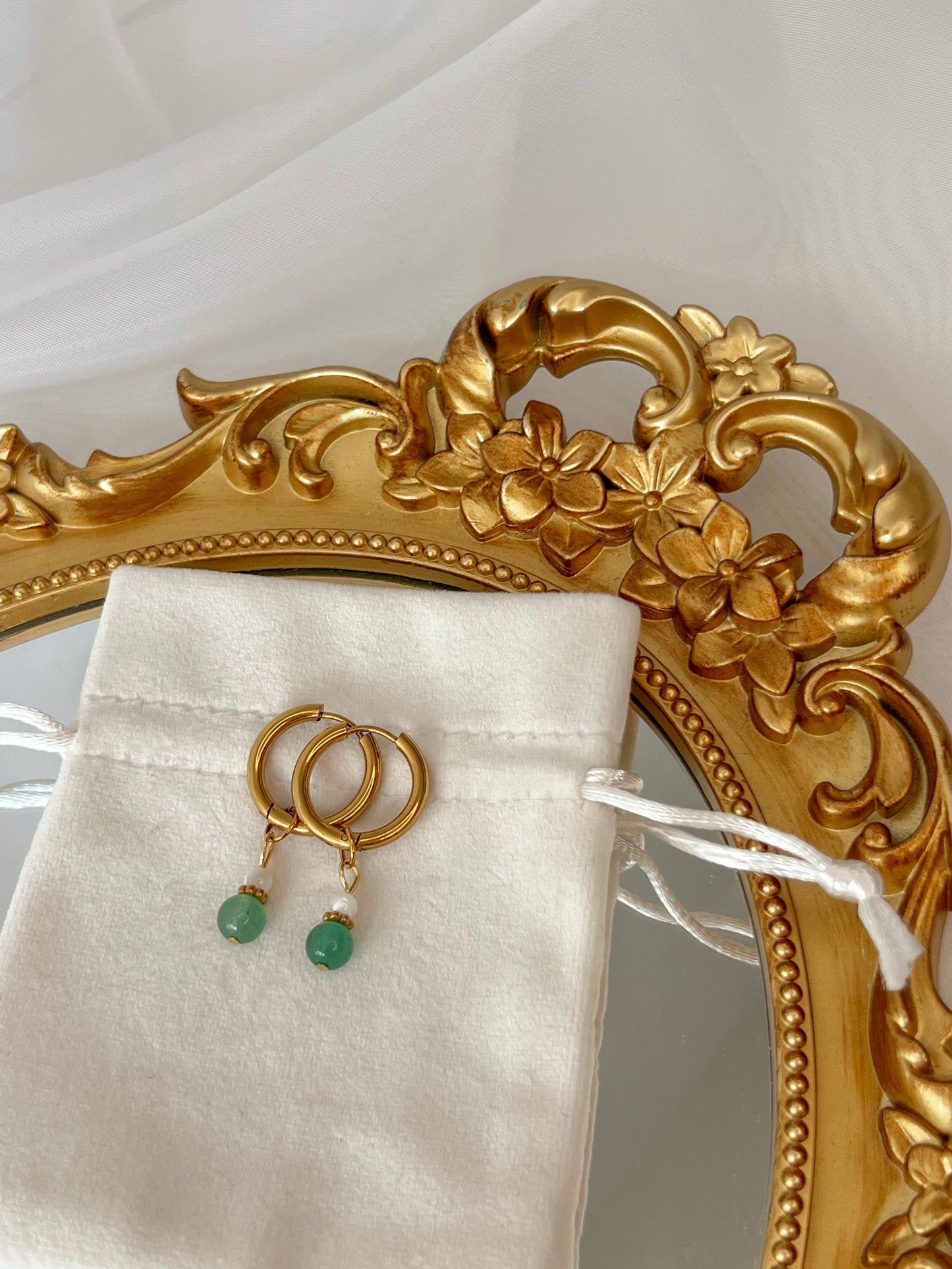 Boucles d’oreilles Selia - Aventurine