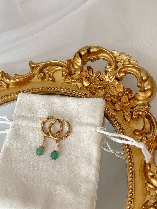 Boucles d’oreilles Selia - Aventurine