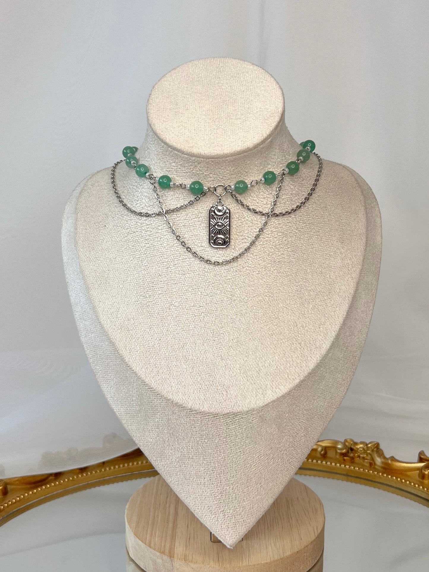 Collier Oralia - Aventurine
