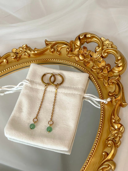 Boucles d’oreilles Avalone - Aventurine
