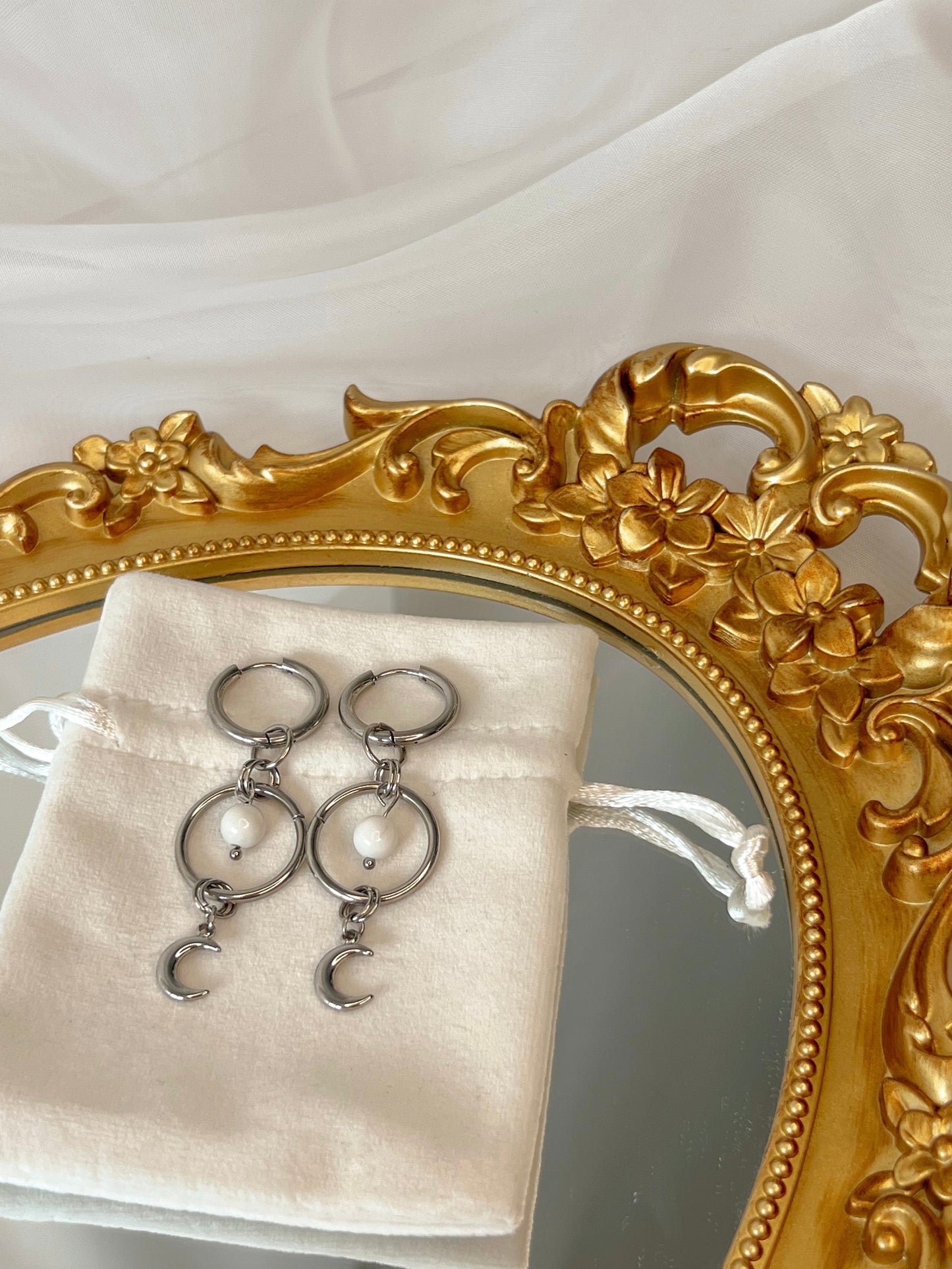 Boucles d’oreilles Astra - Howlite