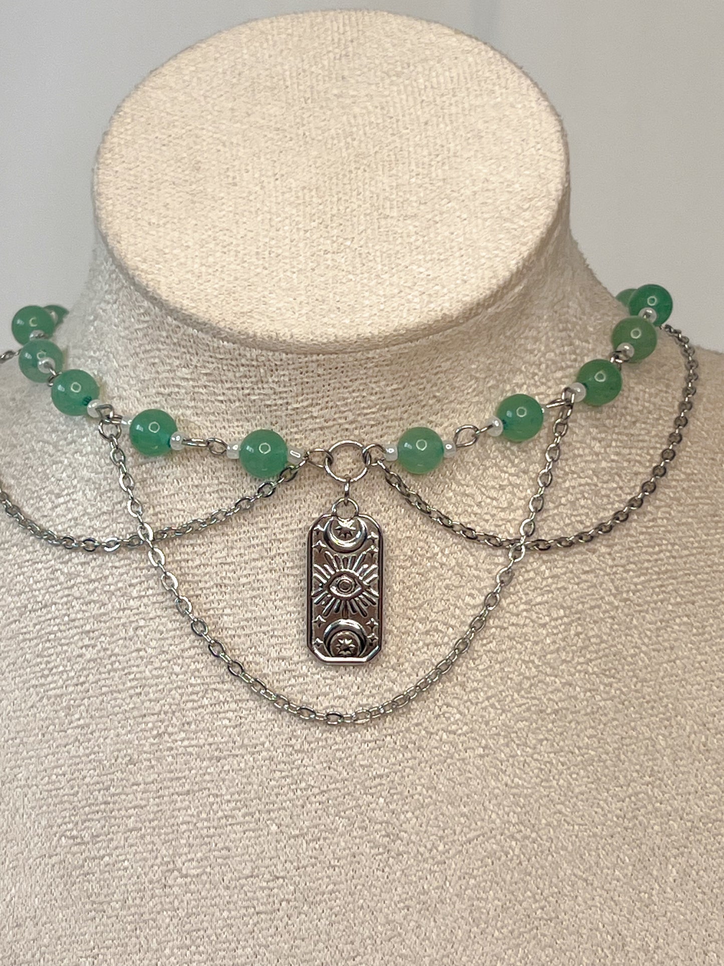 Collier Oralia - Aventurine