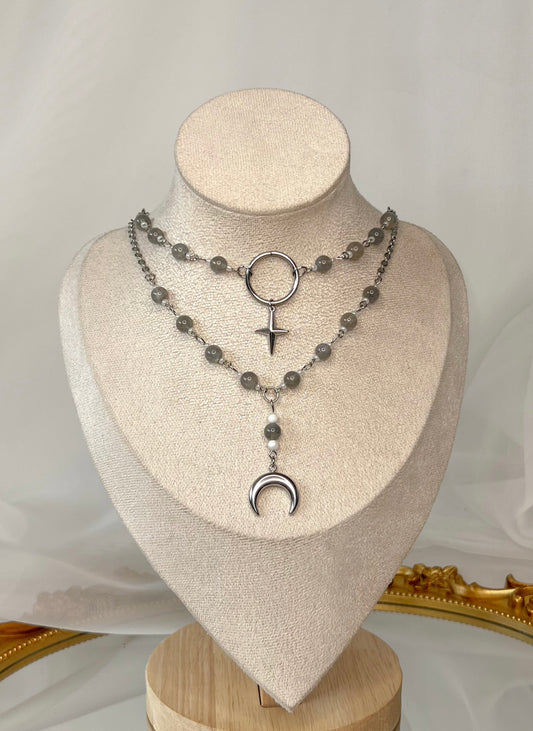 Collier Hécate - Labradorite