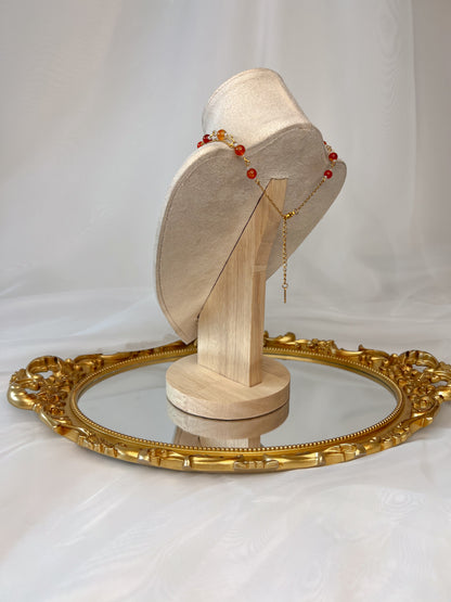 Collier Oralia - Cornaline