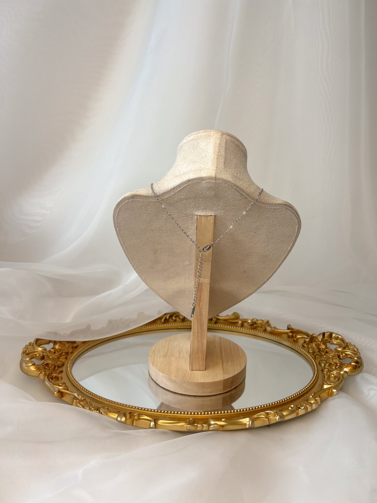 Collier Elfea - Nacre argenté