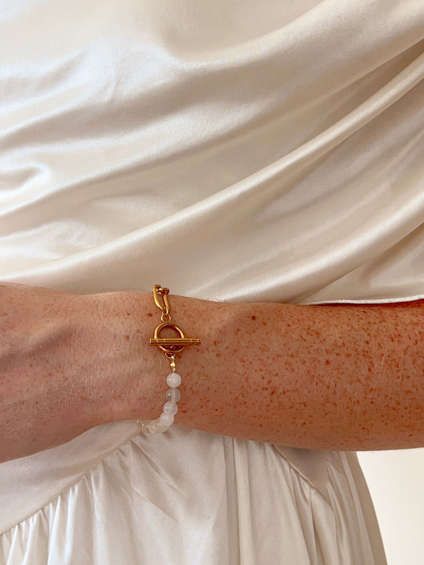 Bracelet Vaelia - Pierre de lune