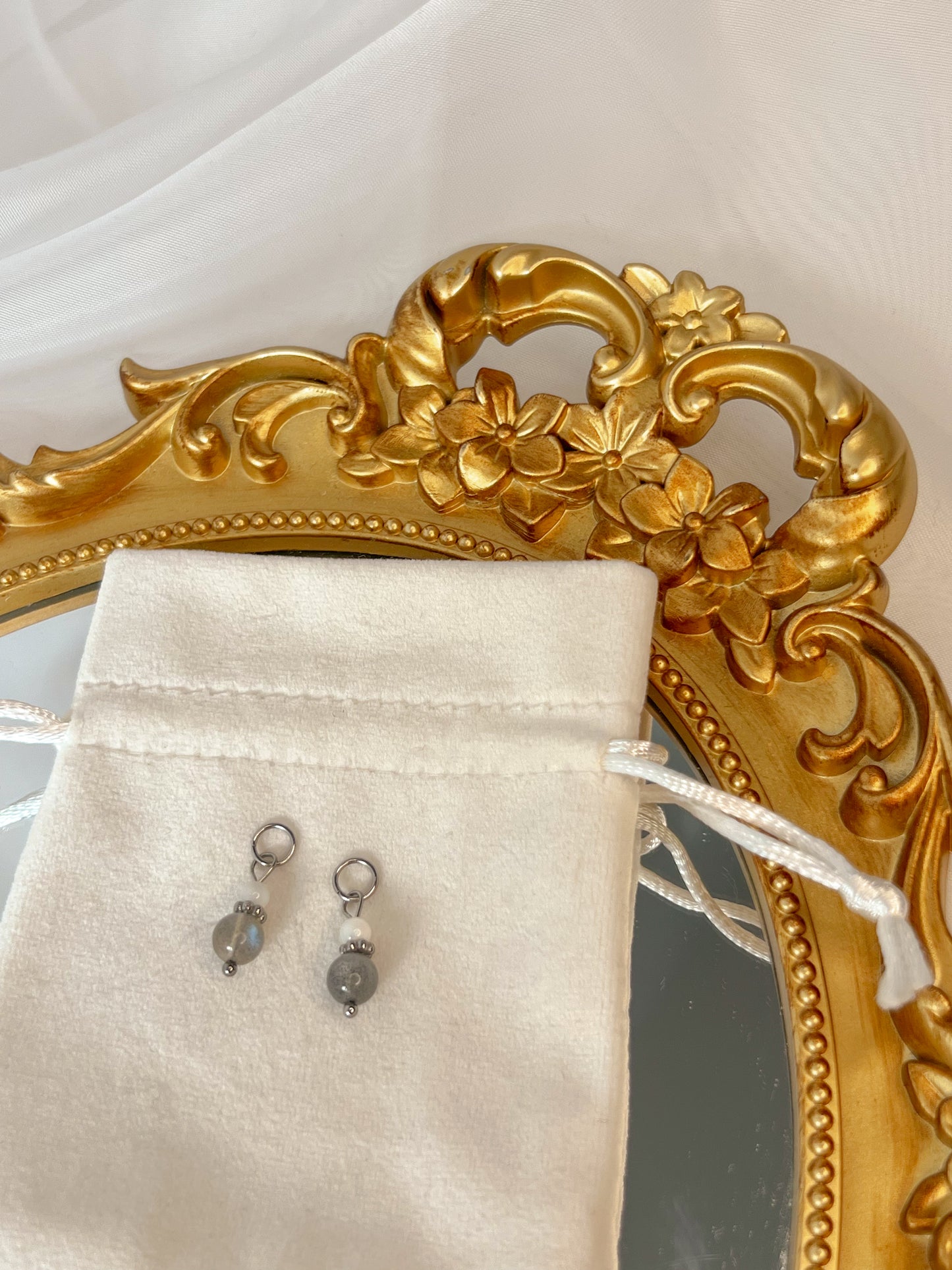 Boucles d’oreilles Selia - Labradorite