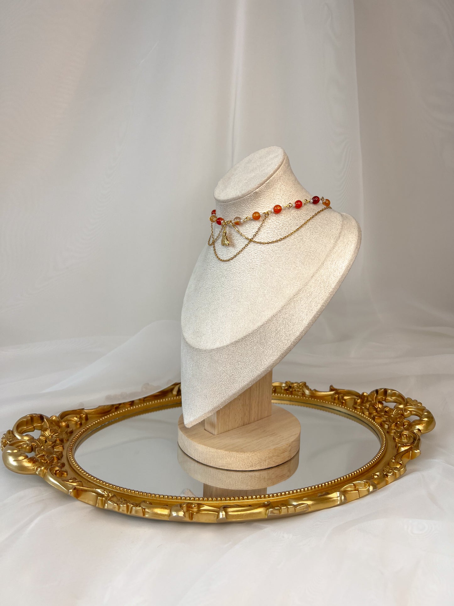 Collier Oralia - Cornaline