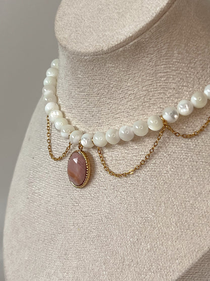 Collier Daphné - Nacre